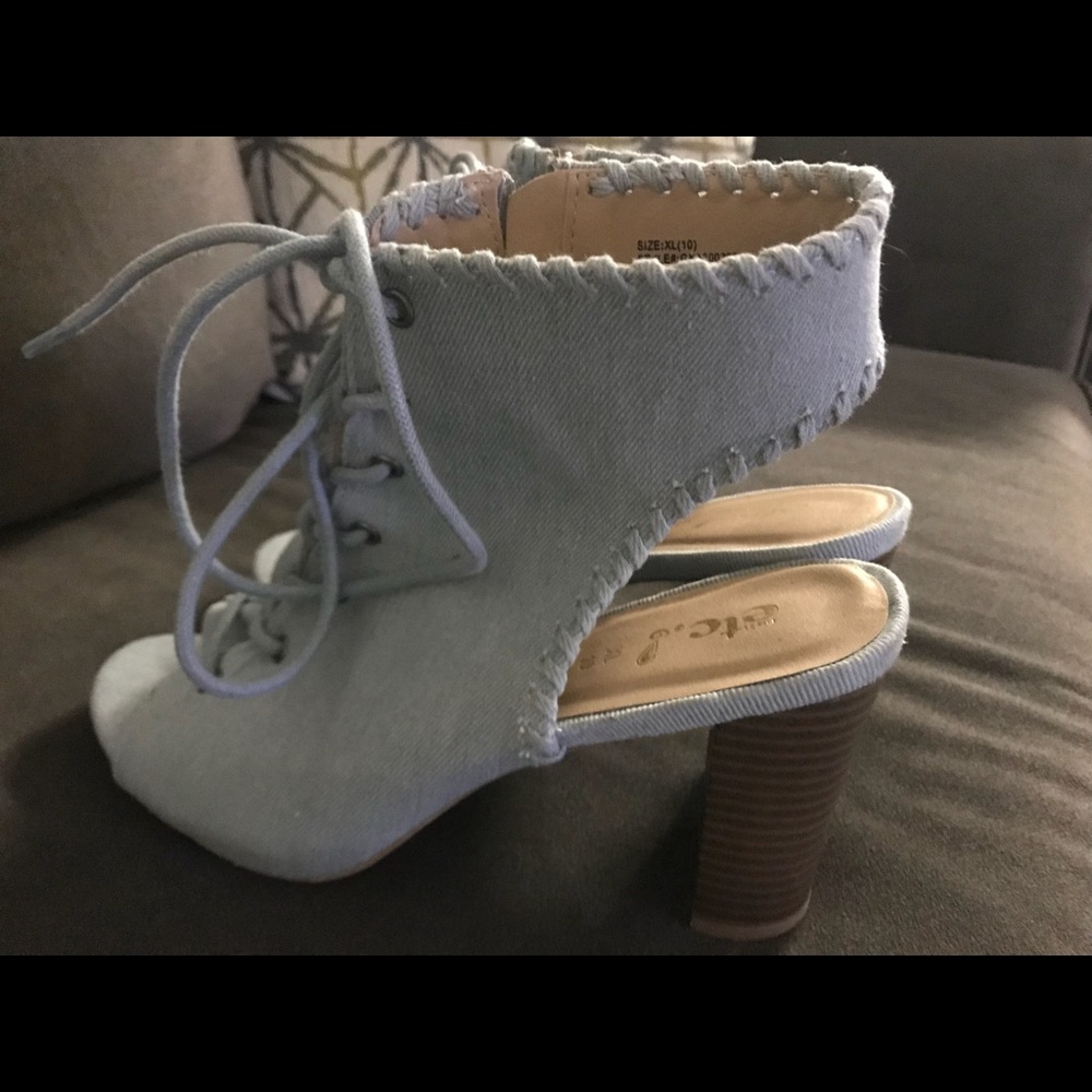 Blue Jean Shoes